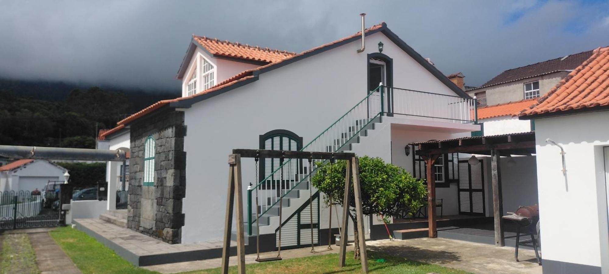 Вилла Casas Do Baleeiro - Vivenda Do Terras Сан-Роки-ду-Пику Экстерьер фото